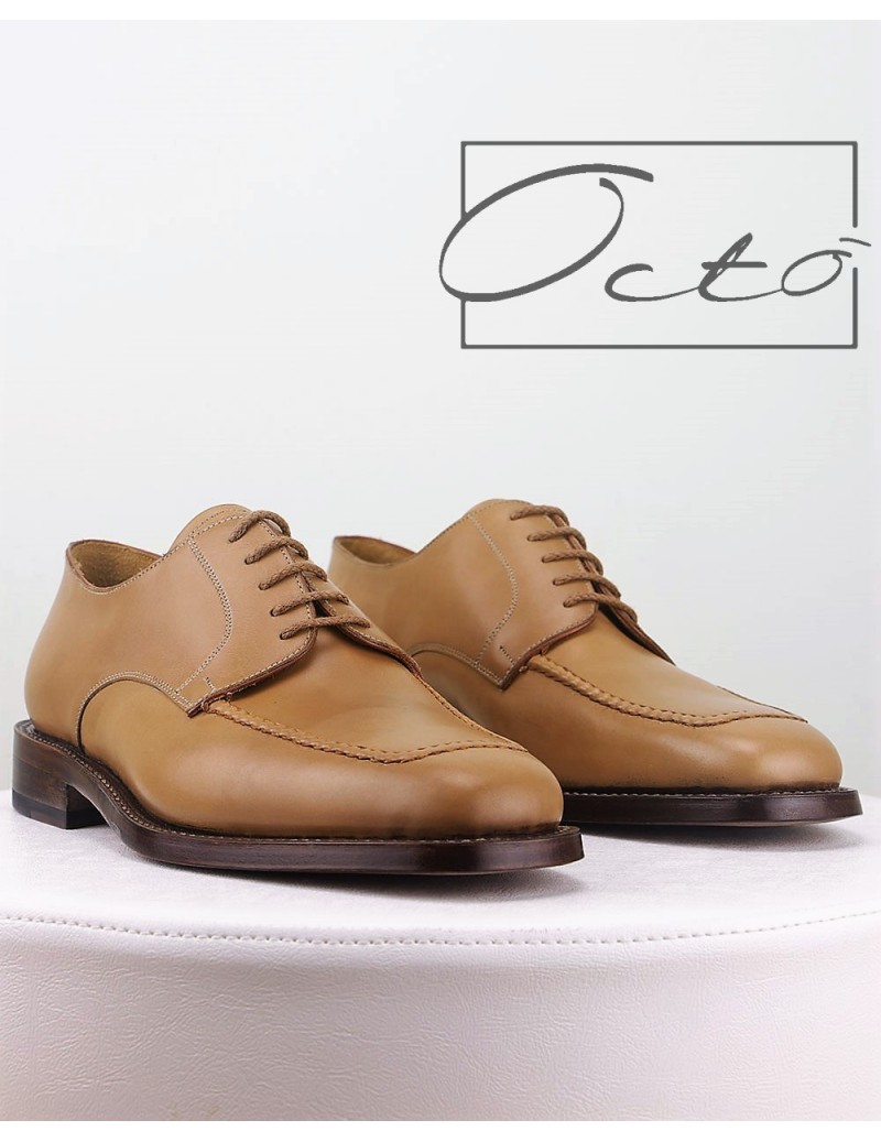 Derby cuoio chiaro (beige)